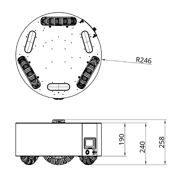 Mobile base schematic