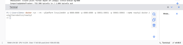Run command line