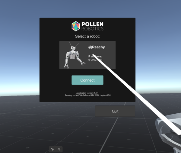 Change robot to connect